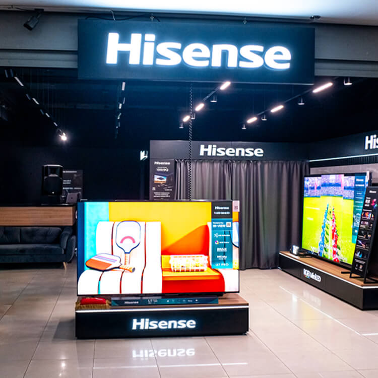 В Москве открылся магазин Hisense в формате shop-in-shop