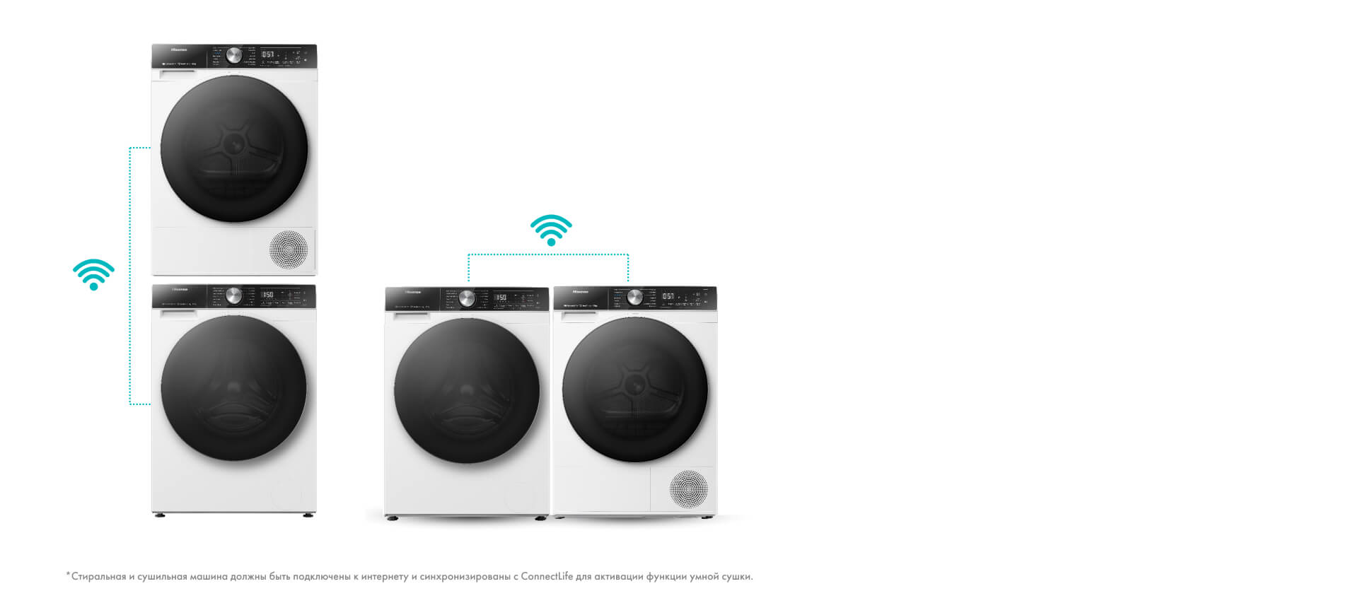 Сушильная машина Hisense DH5S902UW2
